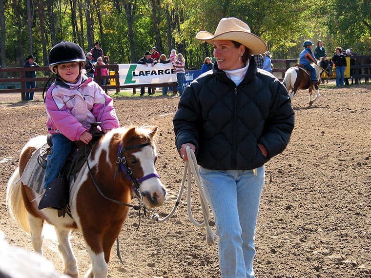 Hipica Guadarrama - Montar a caballo desde niños - Acompañado por adulto